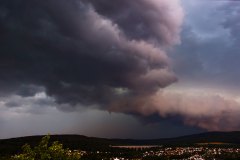 Himmlische Wolkenreise