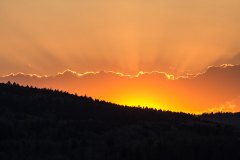 Himmlische Strahlen